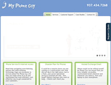 Tablet Screenshot of myphoneguy.com